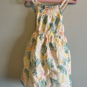 Tommy Bahama tropical floral dress toddler girl 3T